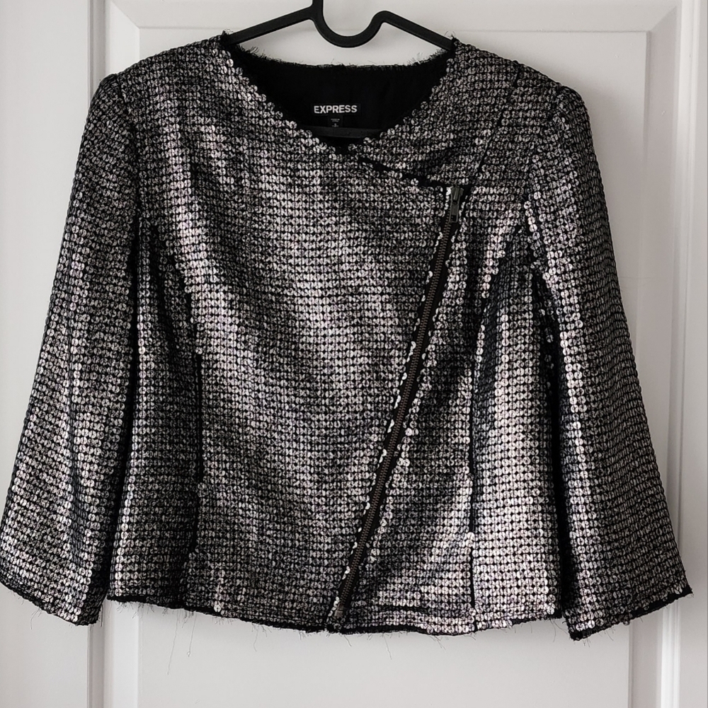 Express Sequin jacket - Picture 4 of 7